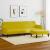 Set canapea 2 piese, galben, catifea GartenMobel Dekor