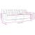 Set de canapele cu perne, 2 piese, roz, catifea GartenMobel Dekor