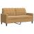 Set de canapele cu perne, 2 piese, maro, catifea GartenMobel Dekor