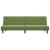 Canapea extensibilă cu 2 locuri, verde deschis, catifea GartenMobel Dekor