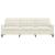 Canapea cu 3 locuri, crem, 210 cm, material catifea GartenMobel Dekor