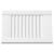 Ușă de dulap cu grilaj alb 39,5x29,5 cm GartenMobel Dekor
