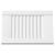 Uși de dulap design cu lavră 2 buc Alb 39,5x29,5 cm GartenMobel Dekor