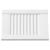 Uși de dulap design cu lavră 4 buc Alb 39,5x29,5 cm GartenMobel Dekor
