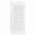 Uși de dulap design cu perioare 2 buc Alb 61,5x29,5 cm GartenMobel Dekor