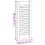 Uși de dulap design cu lavră 2 buc Alb 69x29,5 cm GartenMobel Dekor