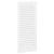 Uși pentru dulapuri design cu grilaj 4 buc Alb 69x29,5 cm GartenMobel Dekor