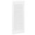 Uși pentru dulapuri design cu grilaj 4 buc Alb 69x29,5 cm GartenMobel Dekor