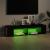 Comodă TV cu lumini LED, negru, 135x39x30 cm GartenMobel Dekor