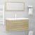 Set mobilier baie, 2 piese, stejar Sonoma, PAL  GartenMobel Dekor