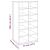 Pantofar, gri sonoma, 54x34x100,5 cm, lemn compozit GartenMobel Dekor