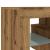 Dulap TV cu LED stejar artizanal 120x36,5x40 cm lemn prelucrat GartenMobel Dekor