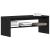 Dulap TV Stejar Negru 100x40x40 cm Lemn prelucrat GartenMobel Dekor