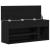 Bancă de pantofi Stejar negru 102x30,5x45 cm Lemn prelucrat GartenMobel Dekor