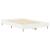Cadru de pat fără saltea, alb, 140x190 cm, lemn prelucrat GartenMobel Dekor