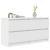 Dulap TV alb 100x35x54 cm lemn prelucrat GartenMobel Dekor
