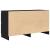 Dulap TV, negru, 100x35x54 cm, lemn prelucrat GartenMobel Dekor