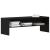 Dulap TV Stejar negru 120x40x40 cm Lemn prelucrat GartenMobel Dekor