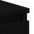 Birou Stejar negru 90x45x76 cm Lemn prelucrat GartenMobel Dekor