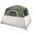 Cabină cort de camping, 4 persoane, verde, impermeabil GartenMobel Dekor