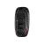 Husa Cheie Smartkey AUDI A6, A7, A8, 4G, 3 butoane, ABS, Aspect Carbon, Neagra AutoProtect KeyCars