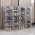 Set 10 cutii depozitare incaltaminte, usor de stivuit, inchidere cu capac, plastic transparent MultiMark GlobalProd