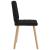 Scaune de sufragerie 6 buc. negru material textil GartenMobel Dekor