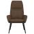 Scaun de relaxare, maro, material textil GartenMobel Dekor
