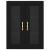 Dulap cu montaj pe perete, negru, 69,5x34x90 cm GartenMobel Dekor