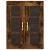 Dulap montat pe perete, stejar fumuriu, 69,5x34x90 cm GartenMobel Dekor