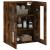 Dulap montat pe perete, stejar fumuriu, 69,5x34x90 cm GartenMobel Dekor