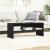 Dulap TV Stejar Negru 100x40x40 cm Lemn prelucrat GartenMobel Dekor