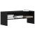 Dulap TV Stejar Negru 100x40x40 cm Lemn prelucrat GartenMobel Dekor
