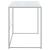 Birou de computer, alb, 110x60x70 cm, lemn prelucrat GartenMobel Dekor