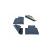 Covoare cauciuc compatibile  Renault Clio V  2019->  Cod: KROM003 Automotive TrustedCars