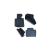 Covoare cauciuc compatibile BMW Seria 3 F30/F31 2011-2018 Cod: KROM006 Automotive TrustedCars