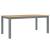 Set de sufragerie din 3 piese Panama din lemn masiv de pin gri GartenMobel Dekor