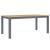 Set de sufragerie din 5 piese Panama din lemn masiv de pin gri GartenMobel Dekor