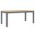Set de sufragerie din 7 piese Panama din lemn masiv de pin gri GartenMobel Dekor