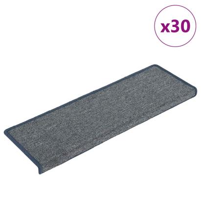 Covorașe scară 30 buc 65x21x4 cm violet și albastru GartenMobel Dekor