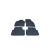 Covoare cauciuc compatibile Volkswagen Polo 2017-> Cod: KROM014 Automotive TrustedCars