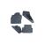 Covoare cauciuc compatibile Volkswagen Polo 2017-> Cod: KROM014 Automotive TrustedCars