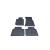 Covoare cauciuc compatibile BMW Seria 3 G20 2018-> Cod: KROM017 Automotive TrustedCars