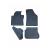 Covoare cauciuc compatibile Volkswagen Caddy 2014-2021 Pasageri Cod: KROM115 Automotive TrustedCars