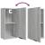 Set dulapuri de baie, 5 piese, gri sonoma, lemn prelucrat GartenMobel Dekor
