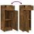 Set dulapuri de baie, 3 piese, stejar afumat, lemn prelucrat GartenMobel Dekor