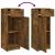 Set dulapuri de baie, 4 piese, stejar afumat, lemn prelucrat GartenMobel Dekor