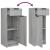Set dulapuri de baie, 4 piese, gri sonoma, lemn prelucrat GartenMobel Dekor
