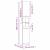 Set dulapuri de baie, 4 piese, gri sonoma, lemn prelucrat GartenMobel Dekor