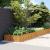 Strat înălțat de grădină, 770x100x36 cm, oțel corten GartenMobel Dekor